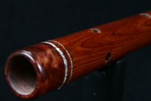 Western Red Cedar Native American Flute, Minor, Mid A#-4, #E41J